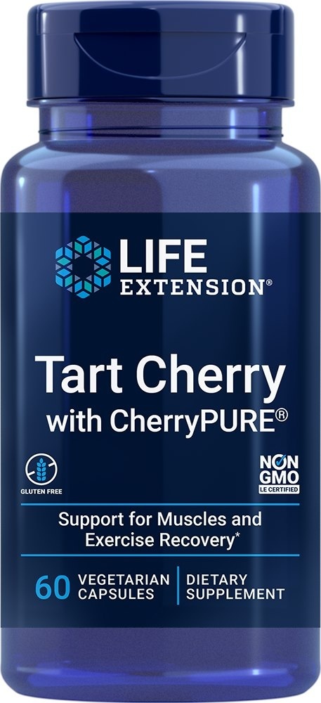 LIFE EXTENSION Tart Cherry with CherryPURE (60 kaps.)