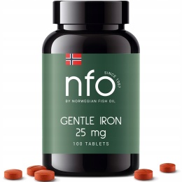 NFO Gentle Iron - Żelazo (100 tabl.)