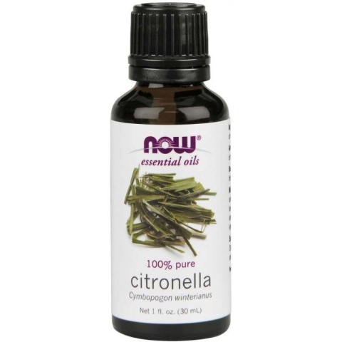 NOW FOODS 100% Olejek z Citronelli - Cytronelowy (30 ml)