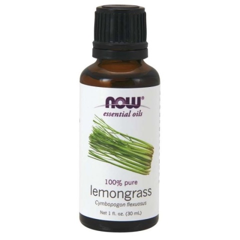 NOW FOODS 100% Olejek z Trawy Cytrynowej - Lemongrass (30 ml)