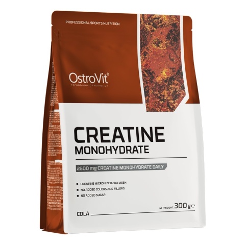 OSTROVIT Monohydrat Kreatyny - smak cola (300 g)