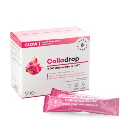 AURA HERBALS Colladrop Glow - Kolagen HM 5000 mg saszetki 6,2 g (30 szt.)