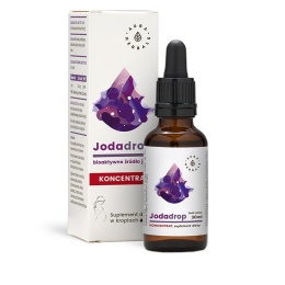 AURA HERBALS Jodadrop - bioaktywne źródło jodu - koncentrat, krople (30 ml)