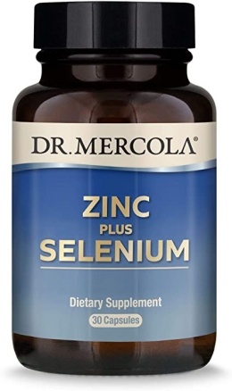 DR. MERCOLA Zinc plus Selenium - Cynk i Selen (30 kaps.)