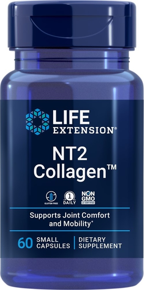 LIFE EXTENSION NT2 Collagen - Kolagen 40 mg (60 kaps.)