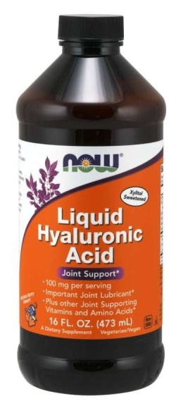 NOW FOODS Kwas Hialuronowy (473 ml)