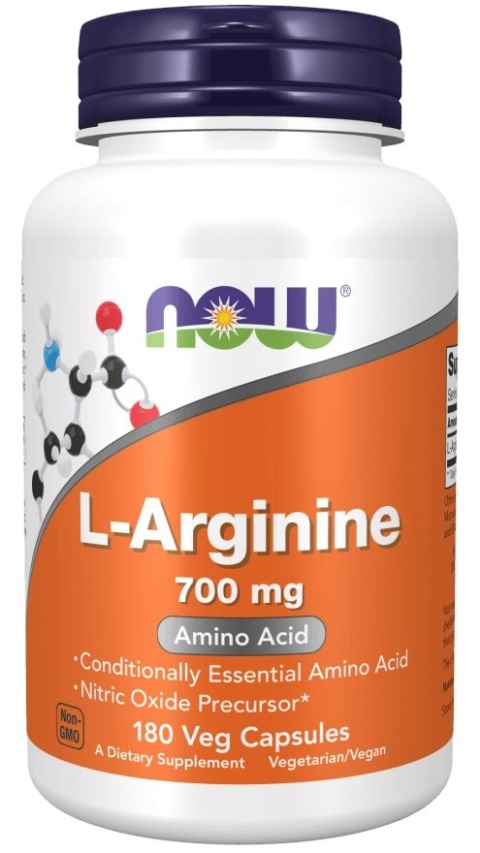 NOW FOODS L-Arginine (180 kaps.)