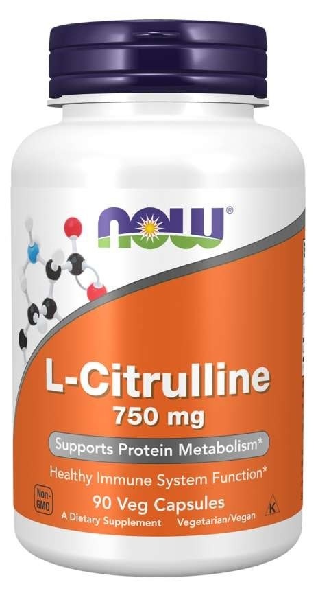 NOW FOODS L-Citrulline 750 mg (90 kaps.)