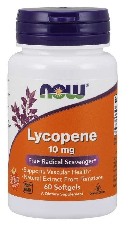 NOW FOODS Lycopene Likopen (60 kaps.)