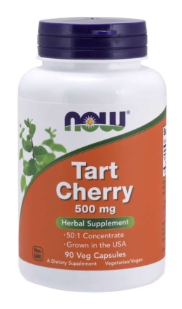 NOW FOODS Tart Cherry 500 mg (90 kaps.)