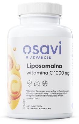 OSAVI Liposomalna witamina C 1000 mg (120 kaps.)