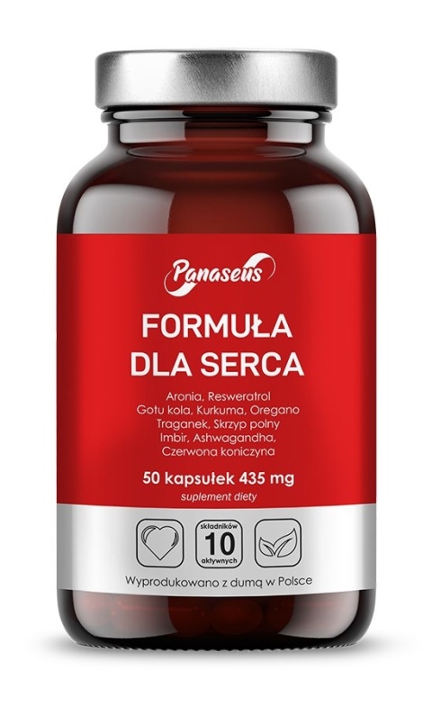 PANASEUS Formuła Dla Serca (50 kaps.)