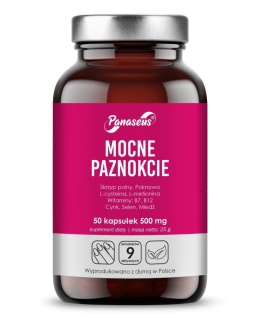 PANASEUS Mocne paznokcie (50 kaps.)