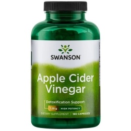 SWANSON Apple Cider Vinegar 625 mg (180 kaps.)
