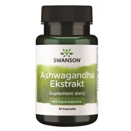 SWANSON Ashwagandha ekstrakt (60 kaps.)