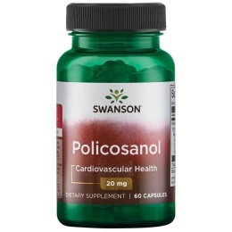 SWANSON BioCosanol - Polikosanol 20 mg (60 kaps.)
