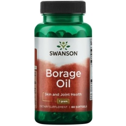 SWANSON Borage Oil (60 kaps.)
