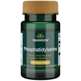 SWANSON Fosfatydyloseryna 100 mg (30 kaps.)