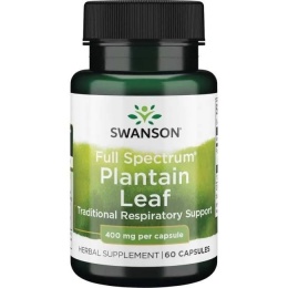 SWANSON Full Spectrum Plantain - Babka zwyczajna (60 kaps.)