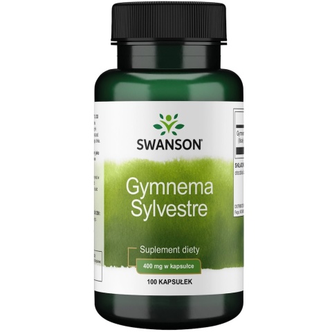 SWANSON Gymnema Sylvestre 400 mg (100 kaps.)