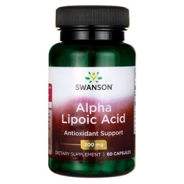 SWANSON Kwas alfa liponowy 300 mg, ALA (60 kaps.)