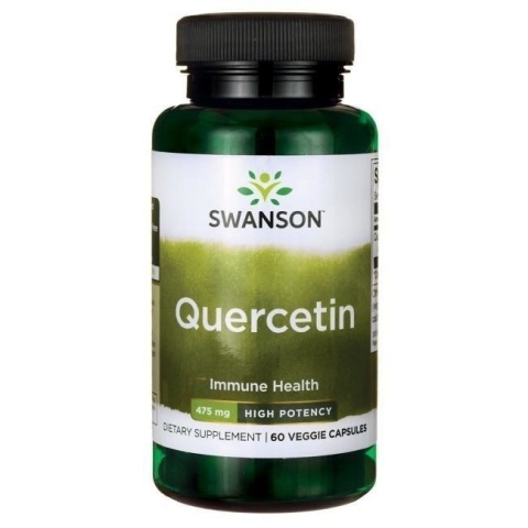 SWANSON Kwercetyna 475 mg (60 kaps.)