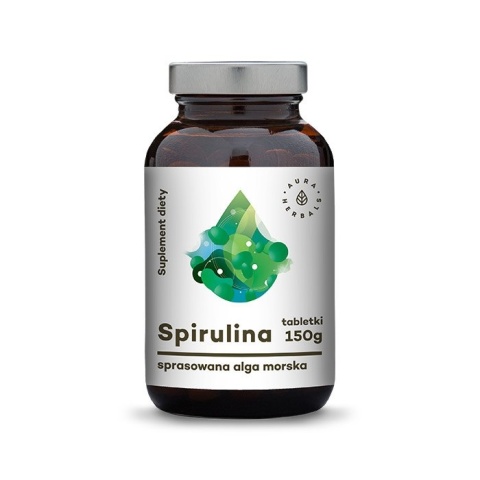AURA HERBALS Spirulina - 1500 mg (600 tabl.)