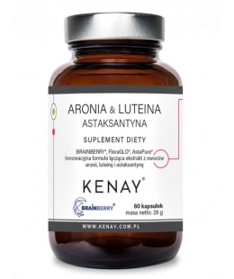 KENAY Aronia & Luteina Astaksantyna (60 kaps.)