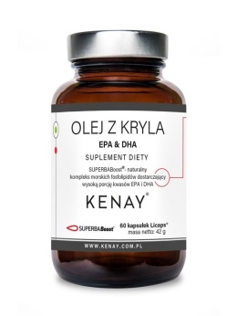 KENAY Superba Boost Olej z Kryla - EPA & DHA (60 kaps.)