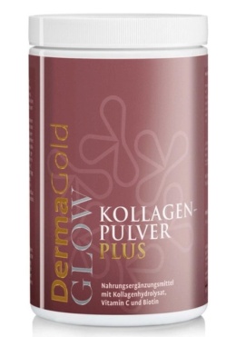 KRAUTERHAUS SANCT BERNHARD DermaGold GLOW Plus - kolagen z witaminą C i biotyną (400 g)