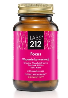 LABS212 Focus - Wsparcie koncentracji (60 kaps.)