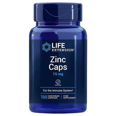 LIFE EXTENSION Zinc Caps 15 mg EU (150 kaps.)