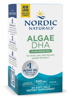 Nordic Algae DHA 500mg 60 kaps