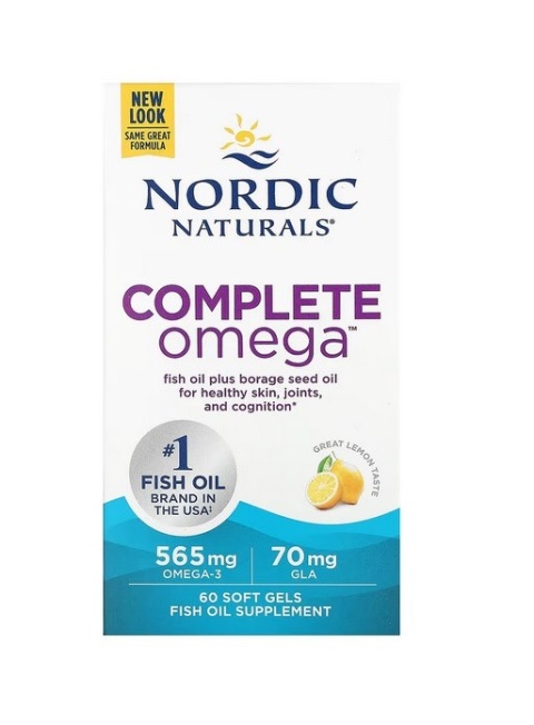 NORDIC NATURALS Complete Omega (60 kaps.)