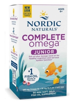 NORDIC NATURALS Complete Omega Junior (90 kaps.)