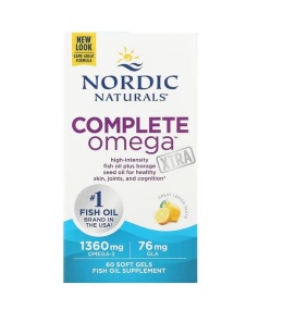 NORDIC NATURALS Complete Omega Xtra (60 kaps.)