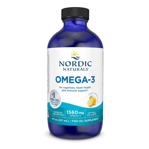 NORDIC NATURALS Omega-3, Lemon, 1560 mg (237 ml)
