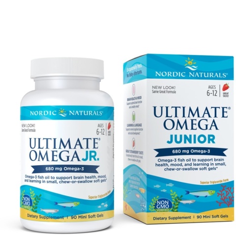 NORDIC NATURALS Ultimate Omega Junior 340 mg (90 kaps.)
