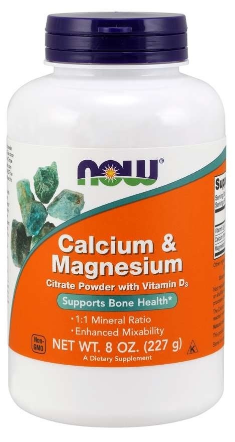 NOW FOODS Calcium & Magnesium (227 g)
