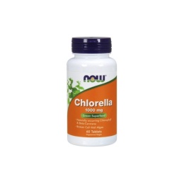 NOW FOODS Chlorella 1000 mg - rozerwane ściany komórkowe (60 tabl.)