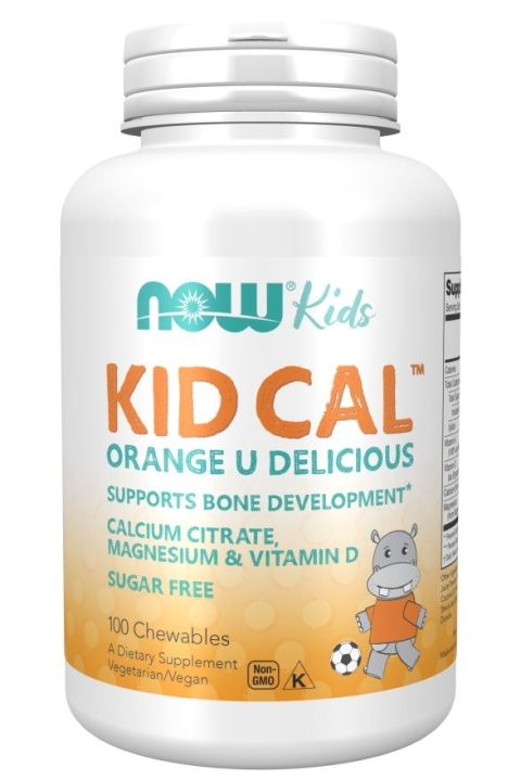 NOW FOODS Kid Cal - Witaminy i Minerały dla dzieci (100 tabl.)