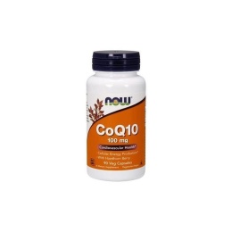 NOW FOODS Koenzym Q10 100 mg i Głóg 400 mg (90 kaps.)