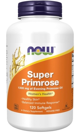 NOW FOODS Super Primrose (120 kaps.)