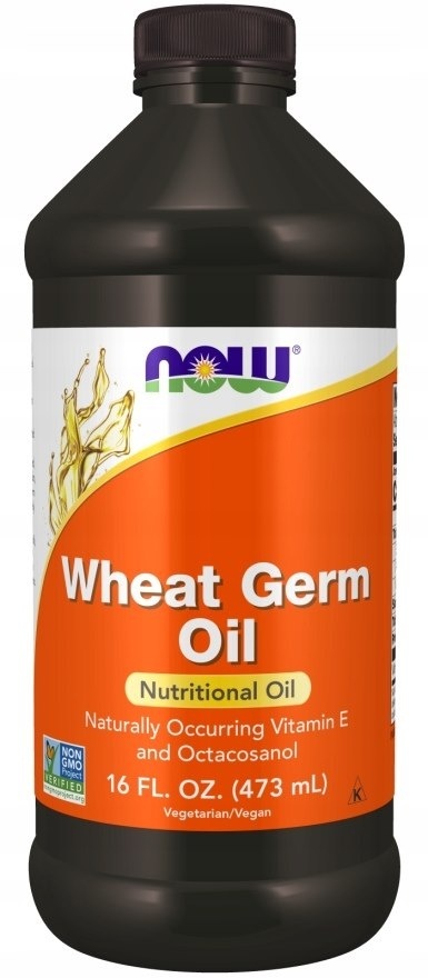 NOW FOODS Wheat Germ Oil - Olej z kiełków pszenicy (473 ml)