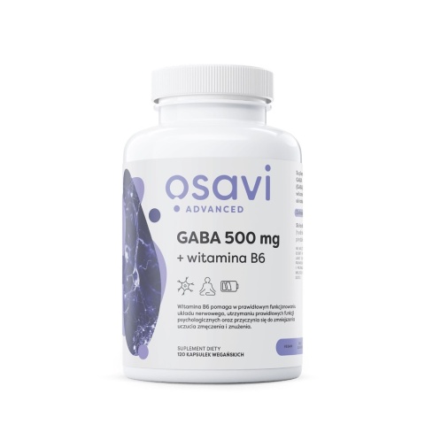 OSAVI GABA 500 mg + witamina B6 (120 kaps.)