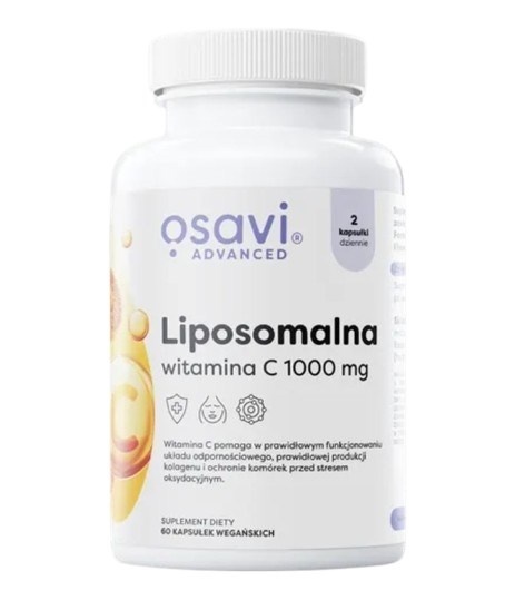 OSAVI Liposomalna Witamina C, 1000 mg (60 kaps.)