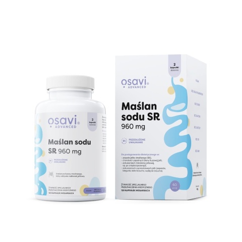 OSAVI Maślan Sodu SR (120 kaps.)