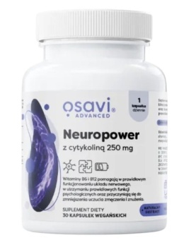 OSAVI Neuropower z Cytykoliną 250 mg (60 kaps.)