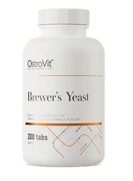 OSTROVIT Brewer's Yeast - Drożdże Piwne (200 tabl.)
