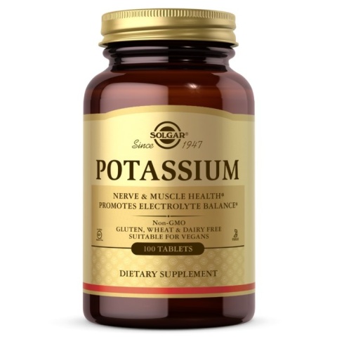 SOLGAR Potassium - Potas 99 mg (100 tabl.)